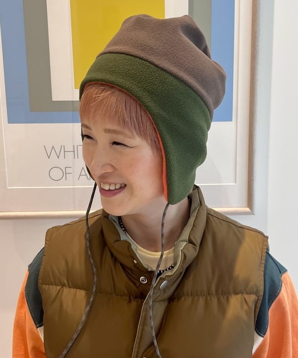 木村 梨香さんの「BEAMS WOMEN｜リバーシブル ダウン ベスト」を使ったコーディネート