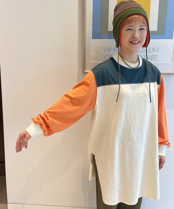 木村 梨香さんの「BEAMS WOMEN｜リバーシブル ダウン ベスト」を使ったコーディネート