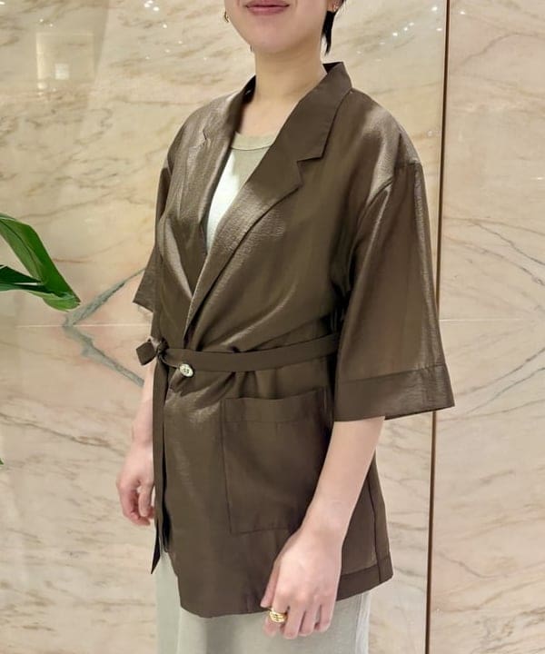 ゆうかさんの「BEAMS WOMEN｜A VACATION / TINY LEOPARD ミニ トートバッグ」を使ったコーディネート