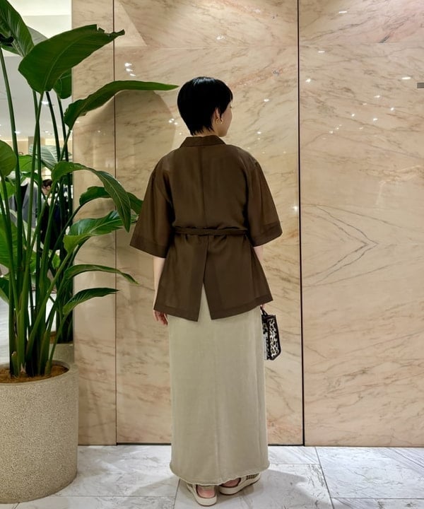 ゆうかさんの「BEAMS WOMEN｜A VACATION / TINY LEOPARD ミニ トートバッグ」を使ったコーディネート