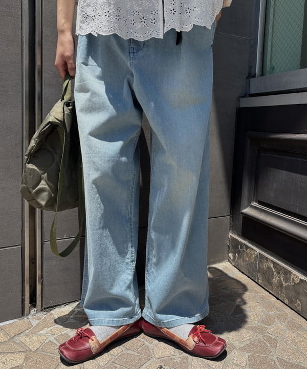 み　う　ちさんの「BEAMS WOMEN｜カットワーク キャミソール」を使ったコーディネート