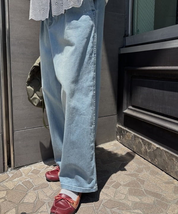 み　う　ちさんの「BEAMS WOMEN｜カットワーク キャミソール」を使ったコーディネート