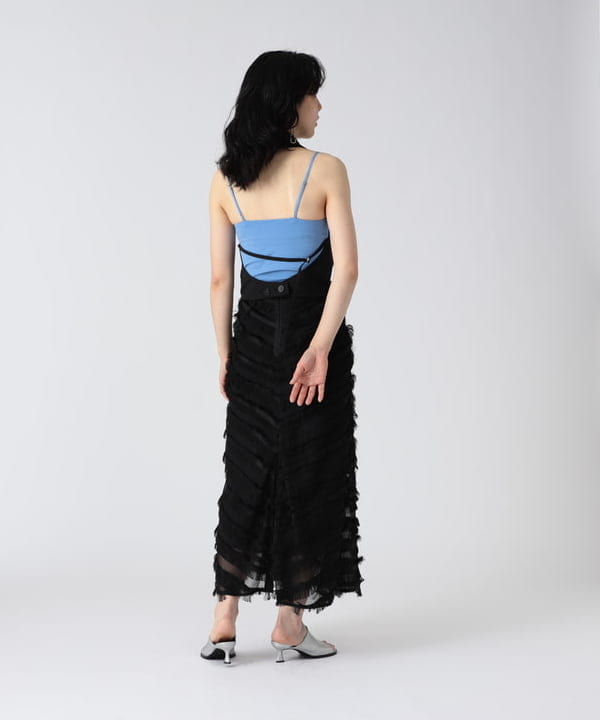 kigoさんの「BEAMS WOMEN｜RBS / フリンジ Aライン スカート」を使ったコーディネート