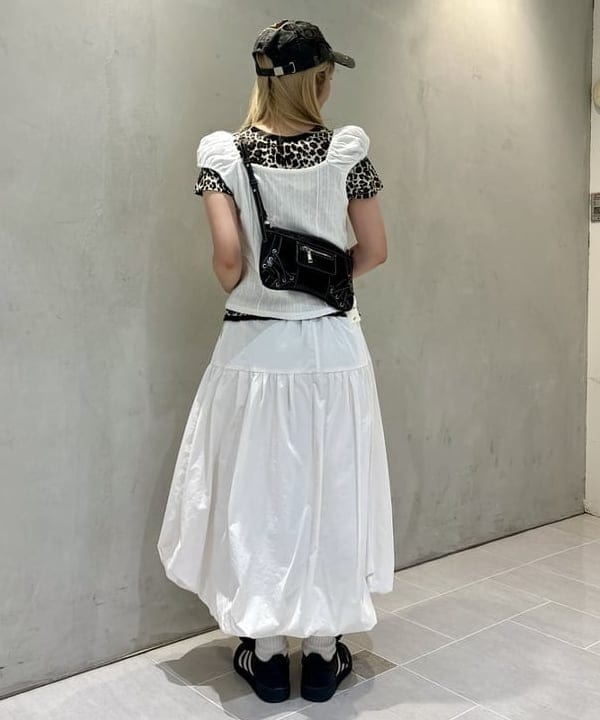 ヒカリさんの「BEAMS WOMEN｜レース アップ ミニ バッグ」を使ったコーディネート