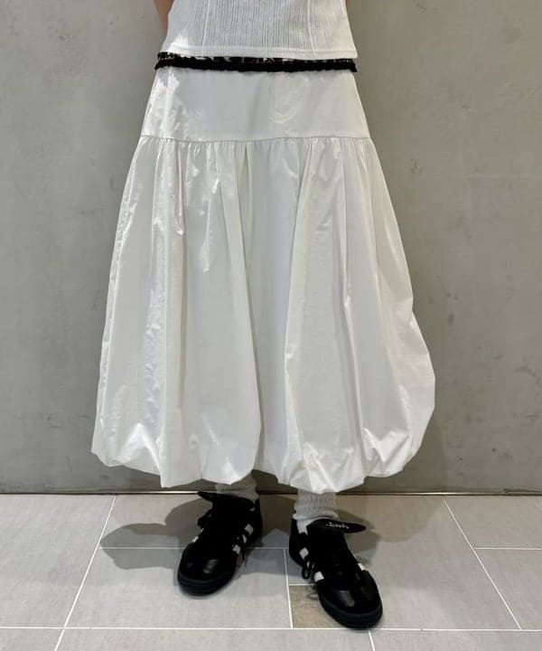 ヒカリさんの「BEAMS WOMEN｜レース アップ ミニ バッグ」を使ったコーディネート