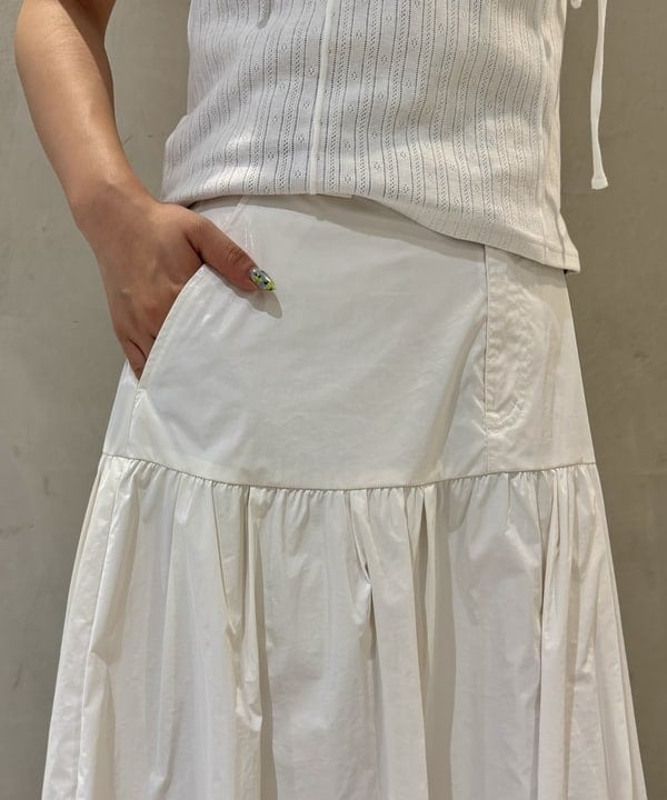 ヒカリさんの「BEAMS WOMEN｜レース アップ ミニ バッグ」を使ったコーディネート