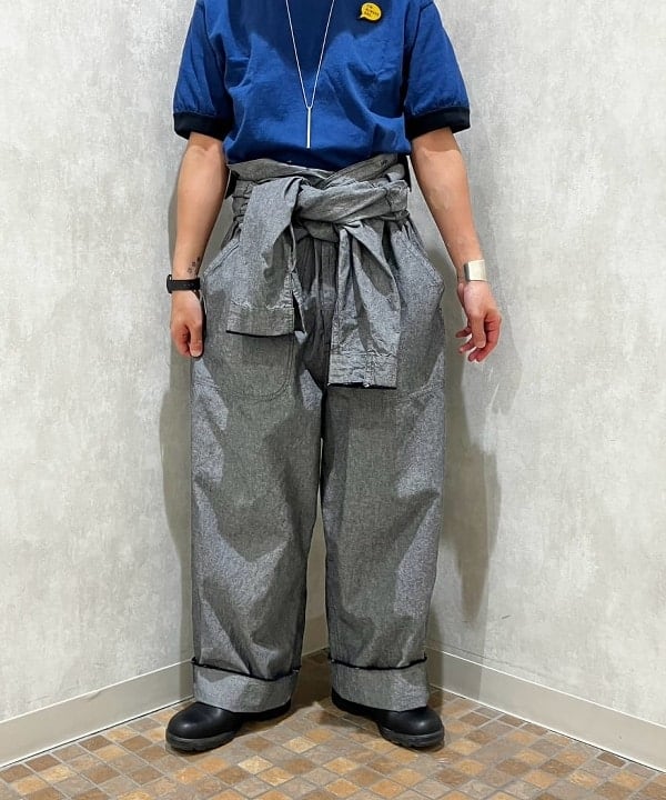 土田 達也さんの「BEAMS WOMEN｜【別注】Goodwear / Short Sleeve Ringer Tee」を使ったコーディネート