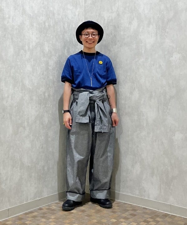 土田 達也さんの「BEAMS WOMEN｜【別注】Goodwear / Short Sleeve Ringer Tee」を使ったコーディネート