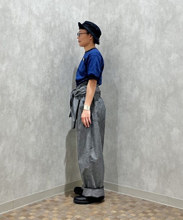 土田 達也さんの「BEAMS WOMEN｜【別注】Goodwear / Short Sleeve Ringer Tee」を使ったコーディネート