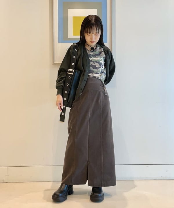カタヤマ アヤさんの「BEAMS WOMEN｜【別注】Champion / リバースウィーブ(R) カーディガン」を使ったコーディネート