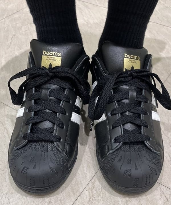 久保田 耀さんの「【別注】adidas / SUPERSTAR II BLACK」を使ったコーディネート