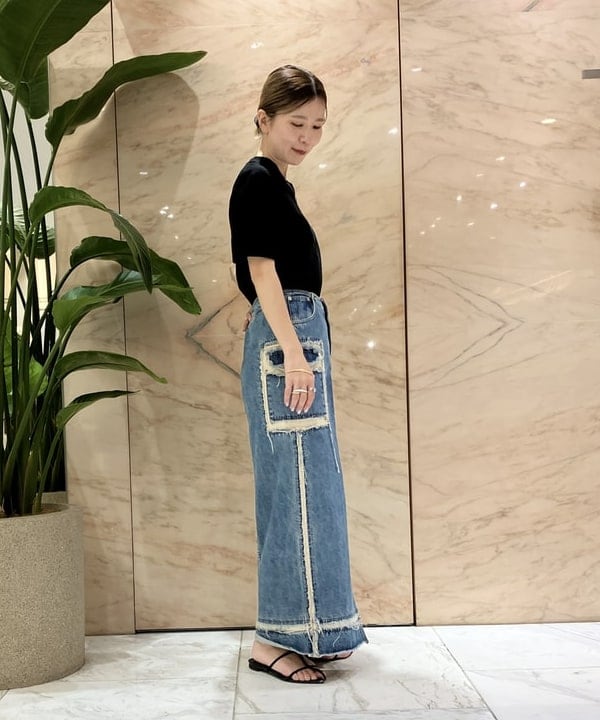 AONO SHIKAMAさんの「BEAMS WOMEN｜AK+1 / パールセット ネックレス」を使ったコーディネート