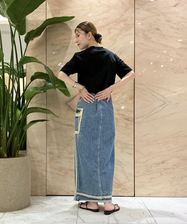 AONO SHIKAMAさんの「BEAMS WOMEN｜AK+1 / パールセット ネックレス」を使ったコーディネート