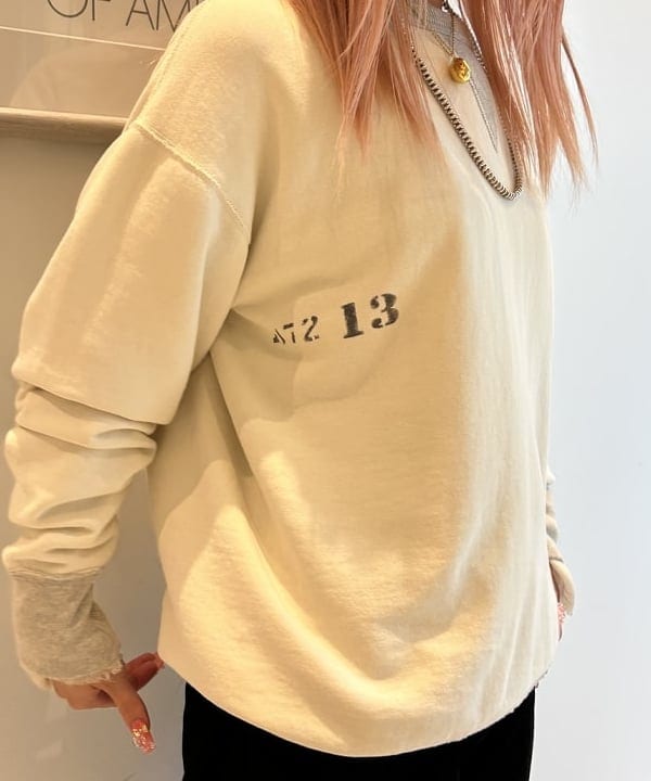 ando naoさんの「BEAMS WOMEN｜maturely / メッシュ トップ ロングスリーブ」を使ったコーディネート