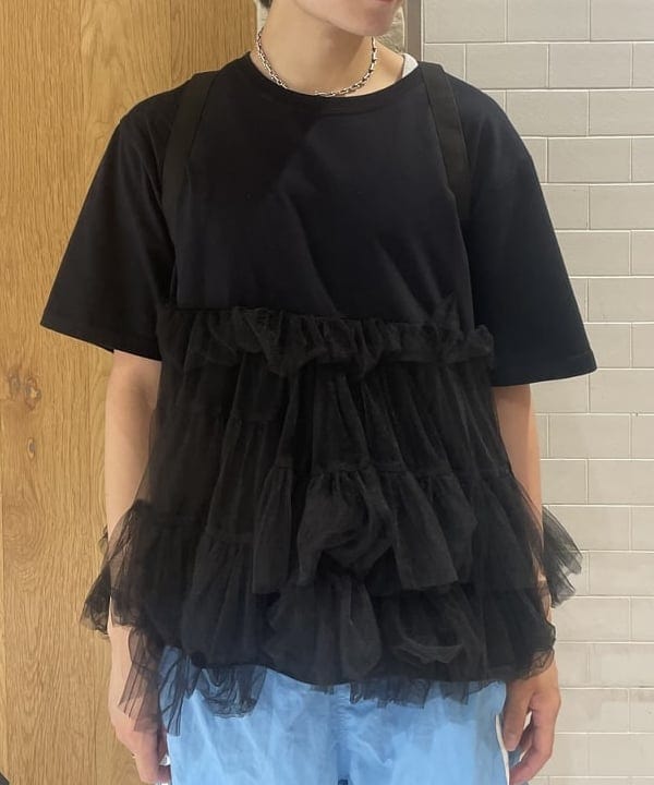 マツミヤさんの「BEAMS WOMEN｜JANSPORT / クリア ミニ パック」を使ったコーディネート