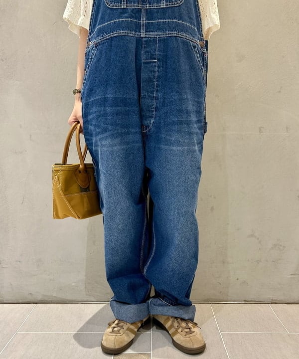 ナツハさんの「BEAMS WOMEN｜【別注】BIGMAC / デニム オーバーオール 25SS」を使ったコーディネート