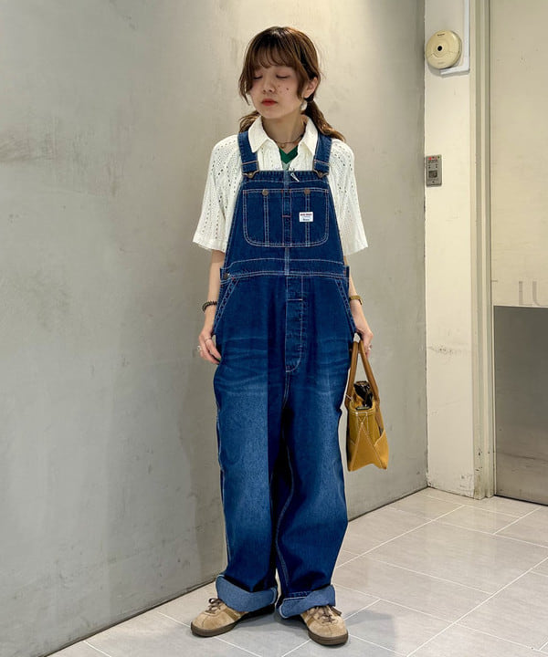 ナツハさんの「BEAMS WOMEN｜【別注】BIGMAC / デニム オーバーオール 25SS」を使ったコーディネート