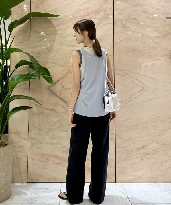 茂野 真楓さんの「BEAMS WOMEN｜【別注】upper hights / THE SISTER デニムパンツ LAMPBLACK」を使ったコーディネート