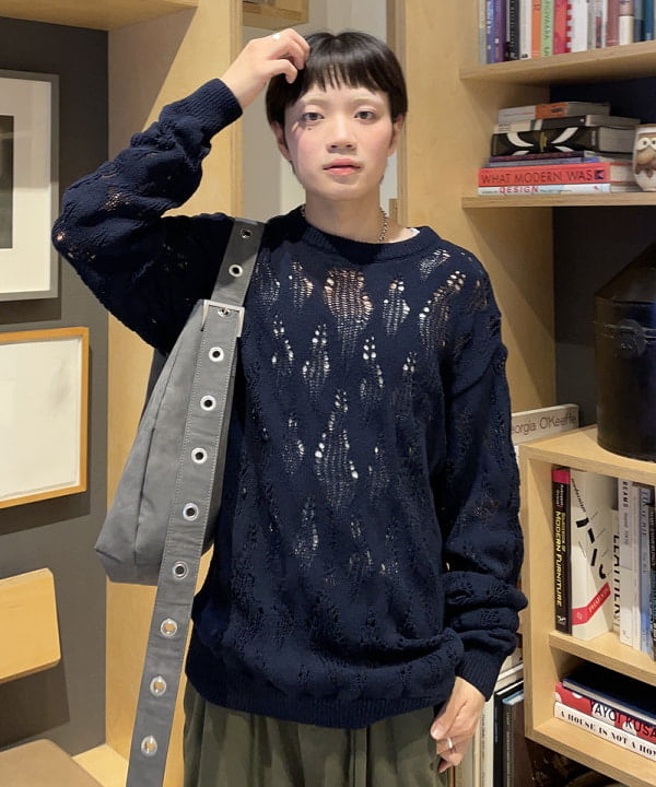 マツミヤさんの「BEAMS WOMEN｜ブラッシュ オーバーパンツ」を使ったコーディネート