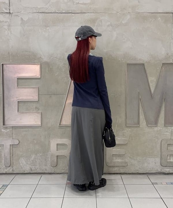 もえのさんの「BEAMS WOMEN｜カモフラ パターン ガーターベルト トップス」を使ったコーディネート