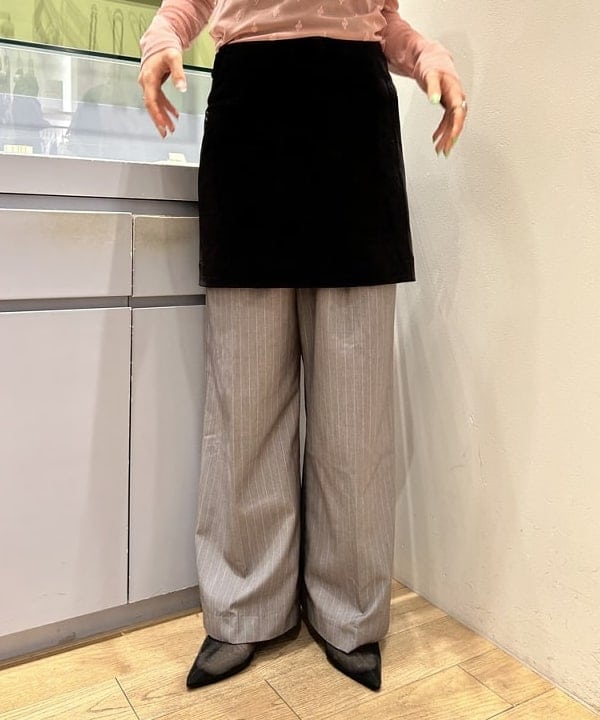 ナカノ アイさんの「BEAMS WOMEN｜【別注】FRED PERRY / Fluffy Crewneck Knit Cardigan」を使ったコーディネート