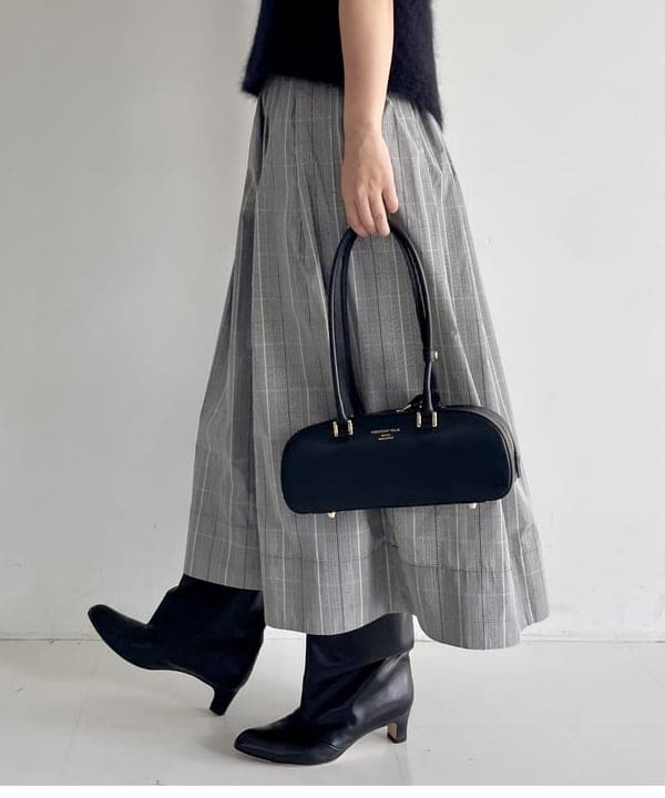 住吉　明佳さんの「BEAMS WOMEN｜モヘヤ ハーフスリーブ 2WAY プルオーバー」を使ったコーディネート