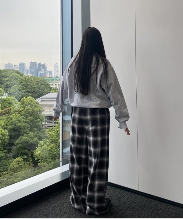 ayaさんの「BEAMS WOMEN｜チェック キャミソール サロペット」を使ったコーディネート