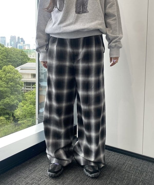 ayaさんの「BEAMS WOMEN｜チェック キャミソール サロペット」を使ったコーディネート