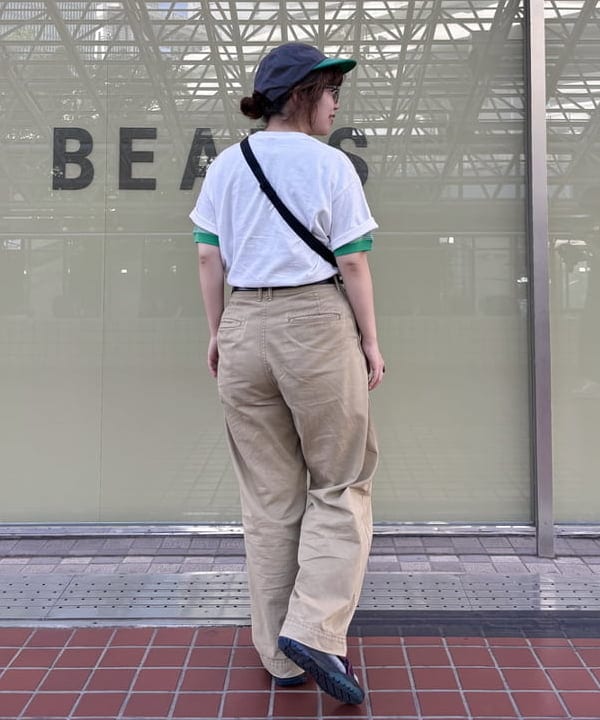 かわい みづきさんの「BEAMS BOY / 25mm WASH ベルト」を使ったコーディネート