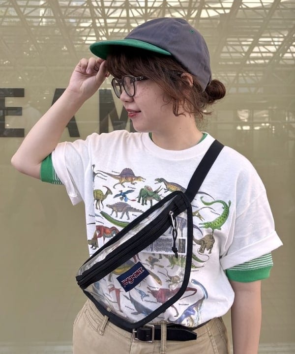 かわい みづきさんの「BEAMS BOY / 25mm WASH ベルト」を使ったコーディネート