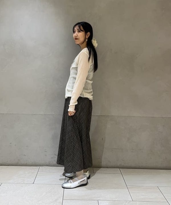 SAEさんの「BEAMS WOMEN｜プリント キャミ ワンピース」を使ったコーディネート