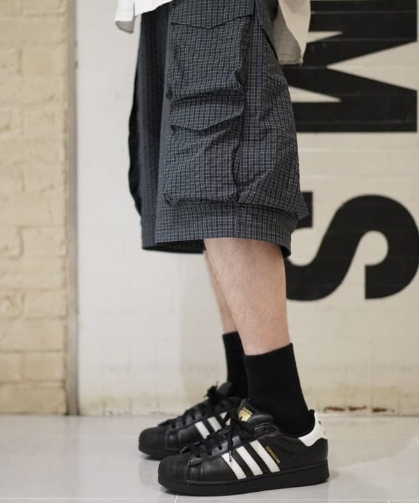 SUDOさんの「BEAMS WOMEN｜ワイドフィット 4ポケット レザー ブルゾン」を使ったコーディネート