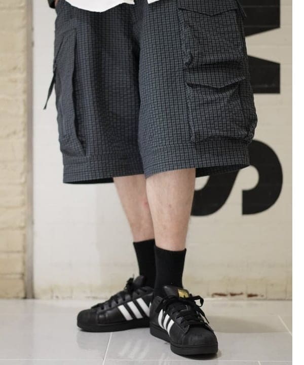 SUDOさんの「BEAMS WOMEN｜ワイドフィット 4ポケット レザー ブルゾン」を使ったコーディネート