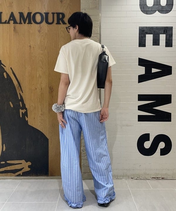 マツミヤさんの「BEAMS WOMEN｜ワイド 2WAY バッグ」を使ったコーディネート