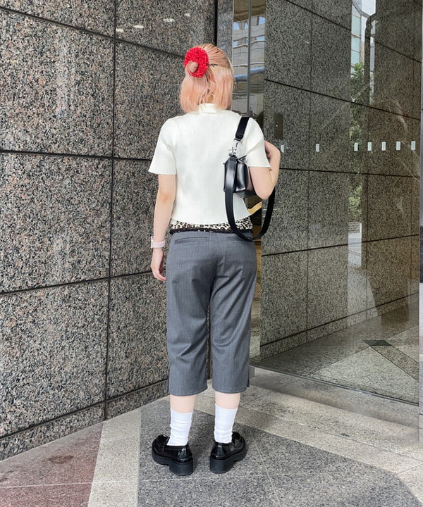 まゆちゃんさんの「BEAMS WOMEN｜ストレッチ カプリ パンツ」を使ったコーディネート