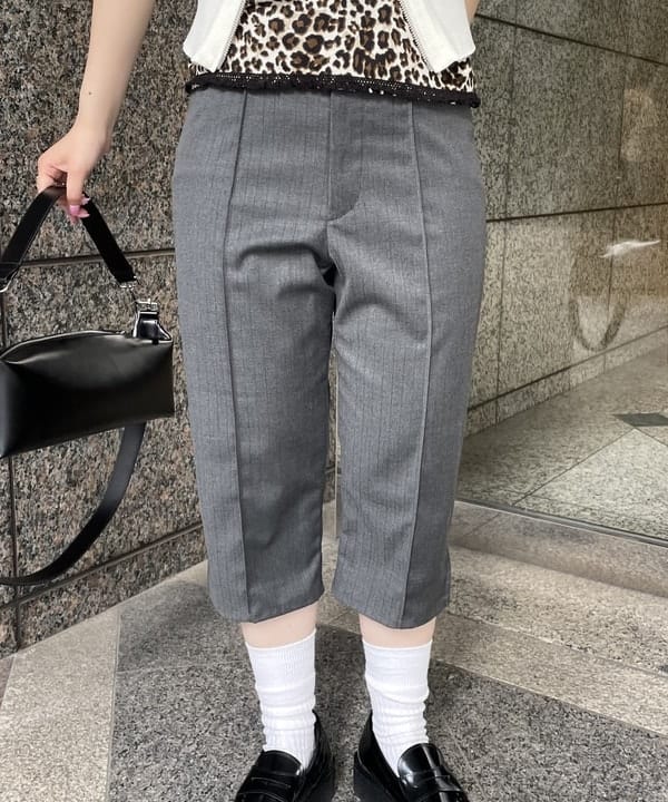 まゆちゃんさんの「BEAMS WOMEN｜ストレッチ カプリ パンツ」を使ったコーディネート