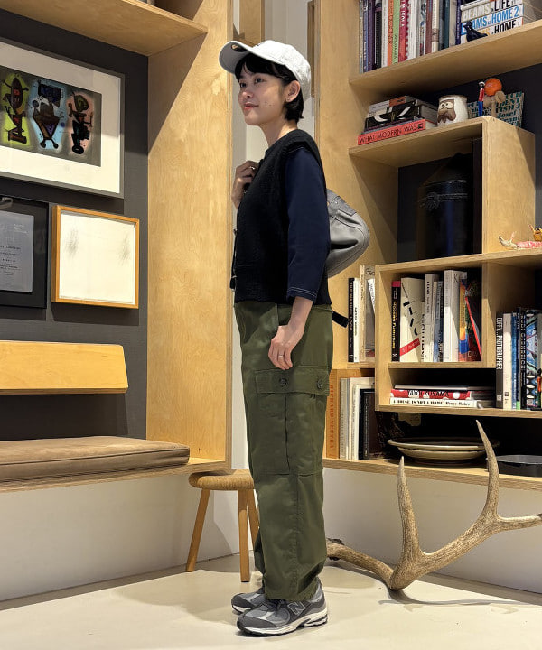 葵さんの「BEAMS WOMEN｜テンジク フットボール 3/4 Tシャツ」を使ったコーディネート