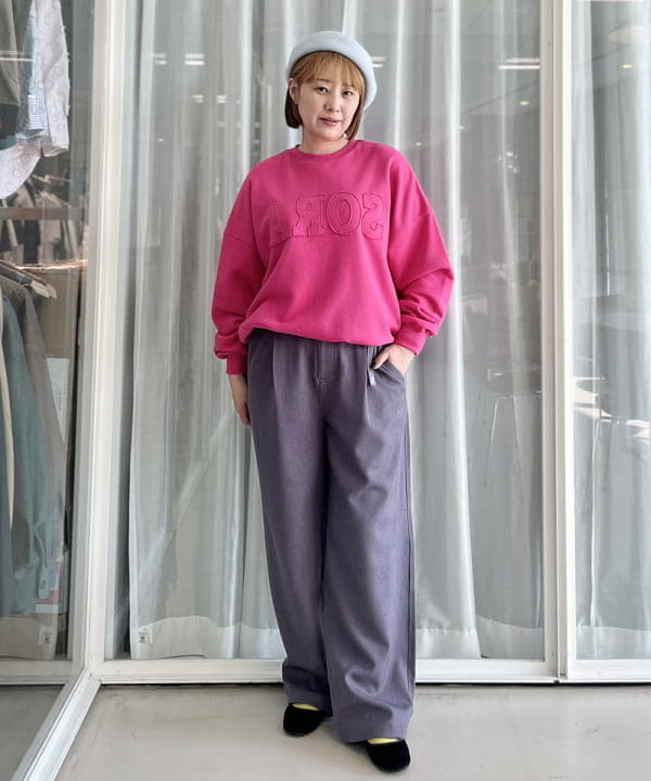 amuamu knit　ピンクグラデーション ビーミング ライフストア by ビームス MARK IS みなとみらい店