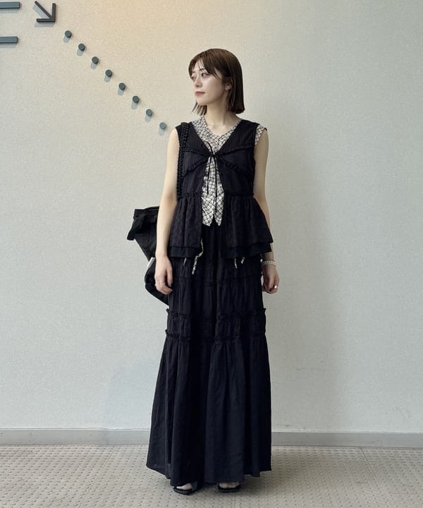 トップス Nagoya Jines ブラウス シャツ 2WAYサイドタックシャツ レディース