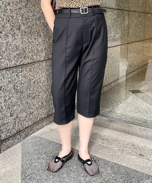 水野 萌香さんの「BEAMS WOMEN｜ストレッチ カプリ パンツ」を使ったコーディネート