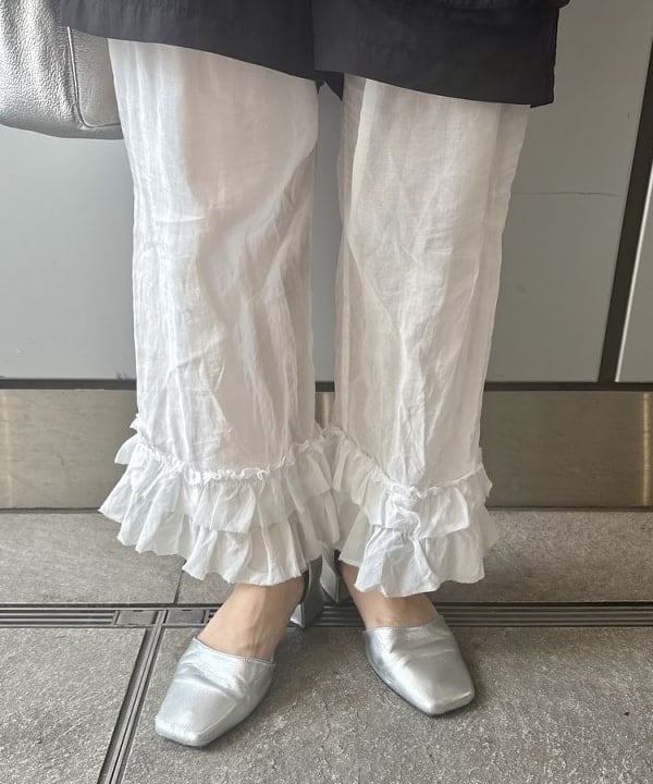 みりさんの「Ray BEAMS / アンクルストラップ パンプス」を使ったコーディネート