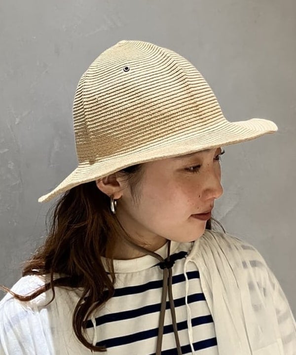 モモさんの「BEAMS WOMEN｜【別注】cableami / RANGER HAT」を使ったコーディネート