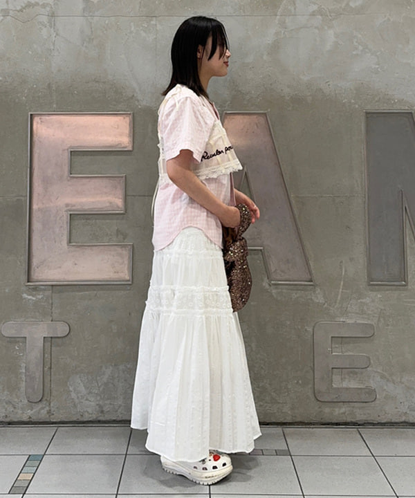 リズさんの「BEAMS WOMEN｜スパンコール バッグ」を使ったコーディネート