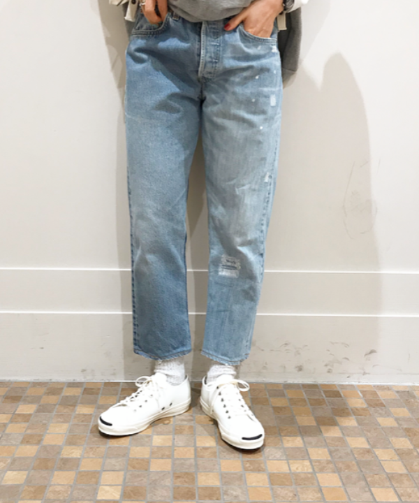 MAYURIさんの「BEAMS WOMEN｜BEAMS BOY / ラメ リブ クルー ソックス NEW」を使ったコーディネート