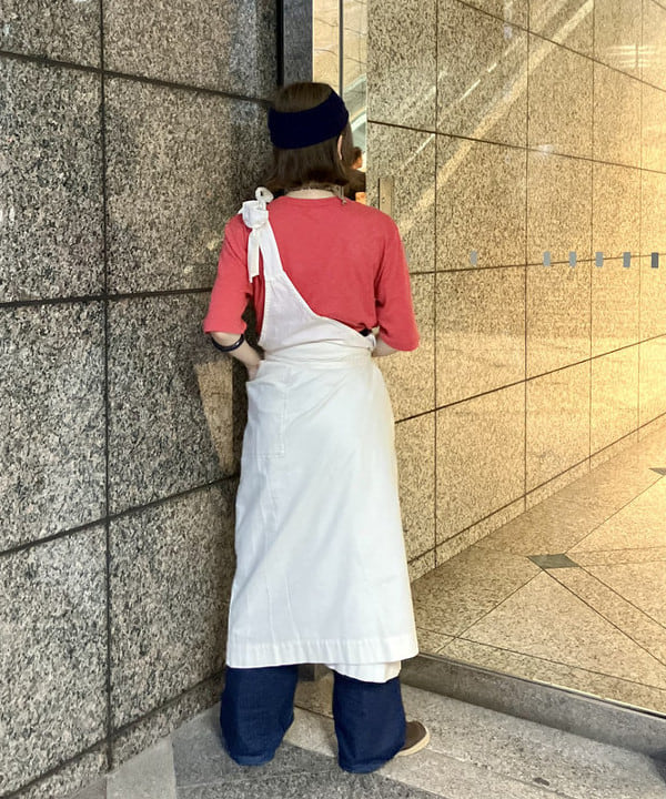 小原 もこさんの「BEAMS WOMEN｜【別注】Healthknit / ソフト スラブ Tシャツ」を使ったコーディネート