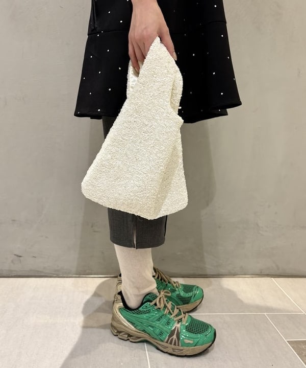 amaさんの「BEAMS WOMEN｜ドットプリント ミニ キャミワンピース」を使ったコーディネート