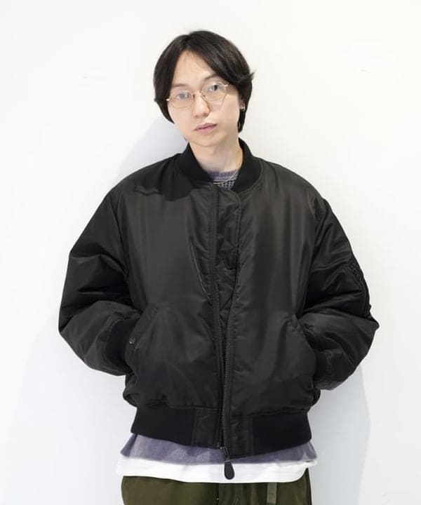 SUDOさんの「BEAMS WOMEN｜リラックスフィット THERMOLITE(R) MA-1 （撥水）」を使ったコーディネート
