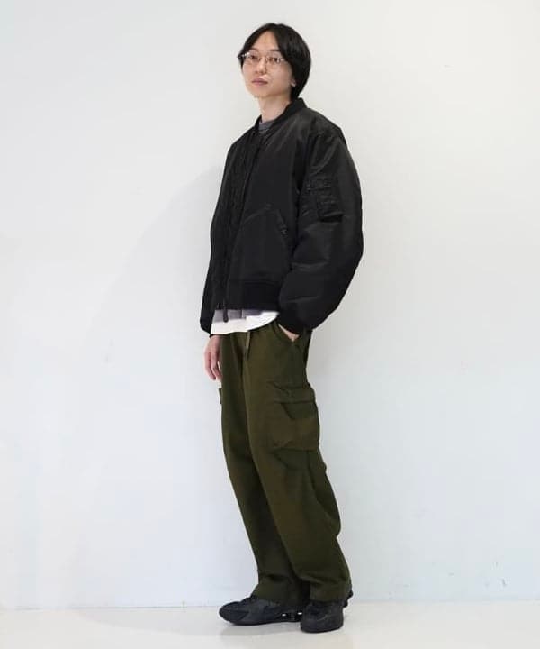 SUDOさんの「BEAMS WOMEN｜リラックスフィット THERMOLITE(R) MA-1 （撥水）」を使ったコーディネート