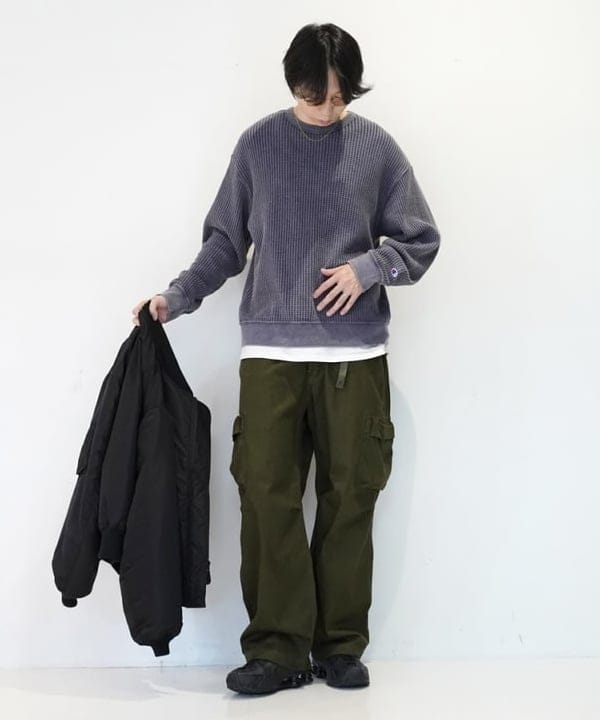 SUDOさんの「BEAMS WOMEN｜リラックスフィット THERMOLITE(R) MA-1 （撥水）」を使ったコーディネート