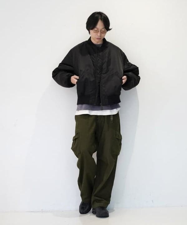 SUDOさんの「BEAMS WOMEN｜リラックスフィット THERMOLITE(R) MA-1 （撥水）」を使ったコーディネート